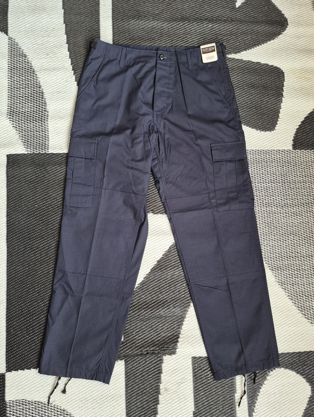 Men's Navy Utility Cargo Pants